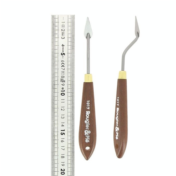 Couteau à peindre Ovale & Allongé 28 x 12 mm - Rougier&Plé - Rougier et Plé