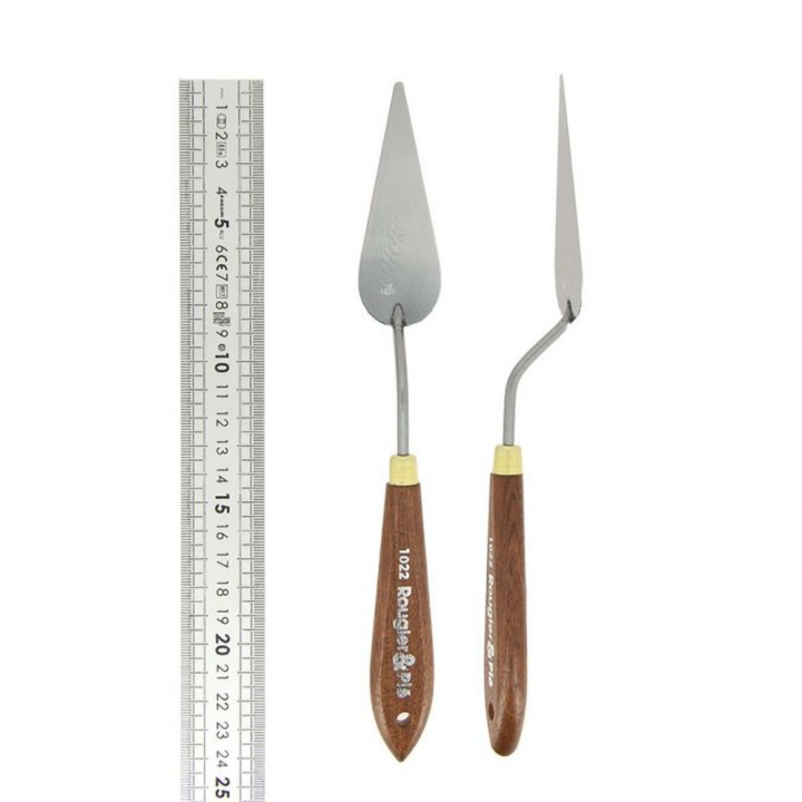 Couteau à peindre Ovale & Allongé 88 x 30 mm - Rougier&Plé - Rougier et Plé