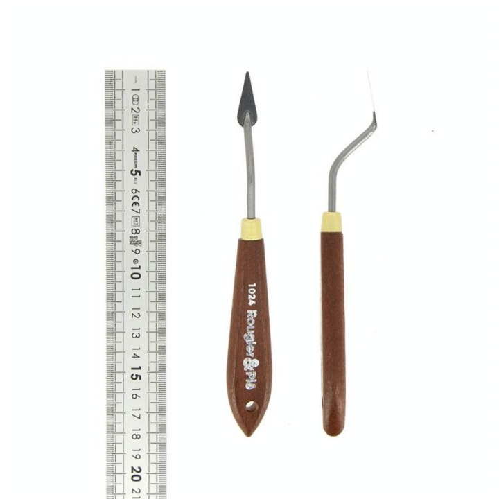Couteau à peindre Triangulaire allongé 28 x 10 mm - Rougier&Plé - Rougier et Plé