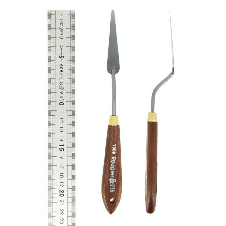 Couteau à peindre Triangulaire allongé 70 x 15 mm - Rougier&Plé - Rougier et Plé