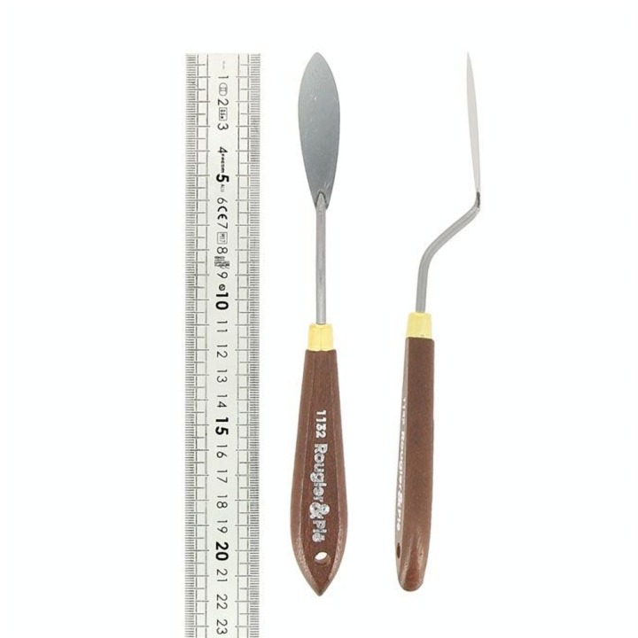 Couteau à peindre Feuille de laurier 60 x 16 mm - Rougier&Plé - Rougier et Plé