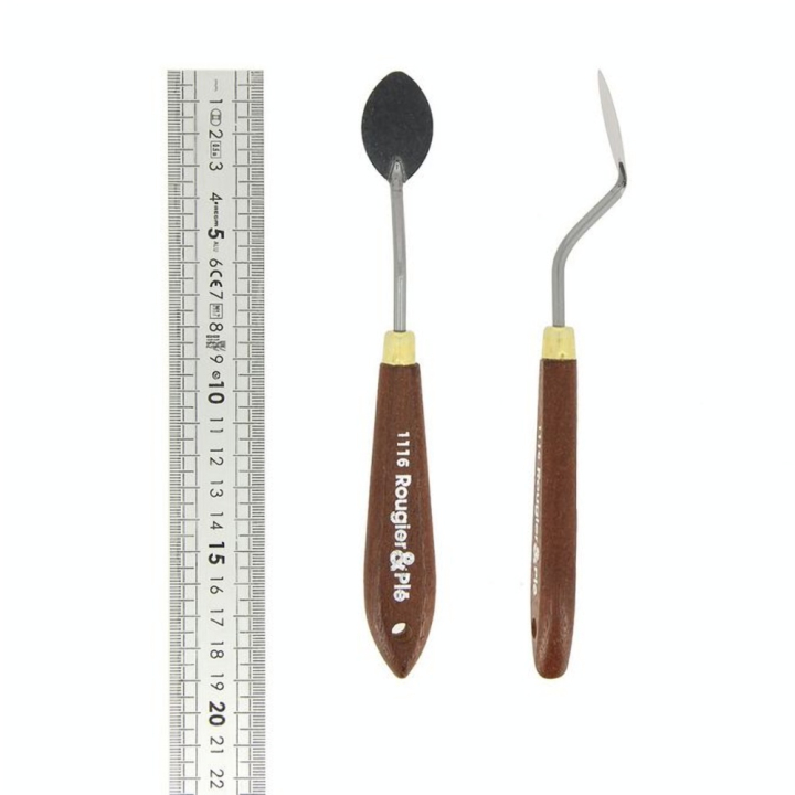 Couteau à peindre Ovale 35 x 22 mm - Rougier&Plé - Rougier et Plé