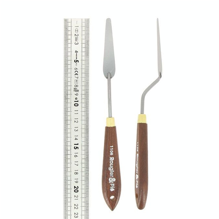 Couteau à peindre Ovale allongé 70 x 25 mm - Rougier&Plé - Rougier et Plé