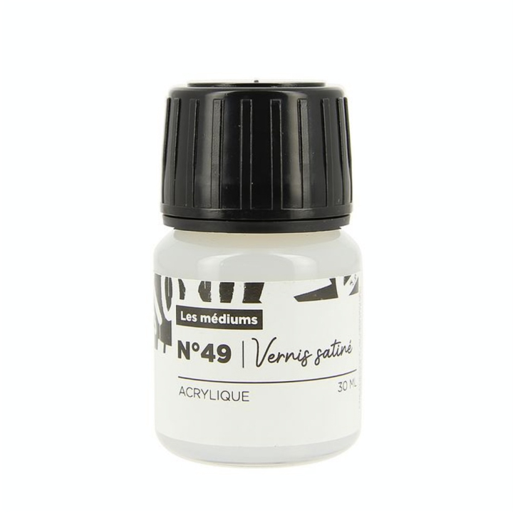 Vernis protecteur peinture Custom Cuir 30 ml Satin - Urbancust - Rougier et Plé