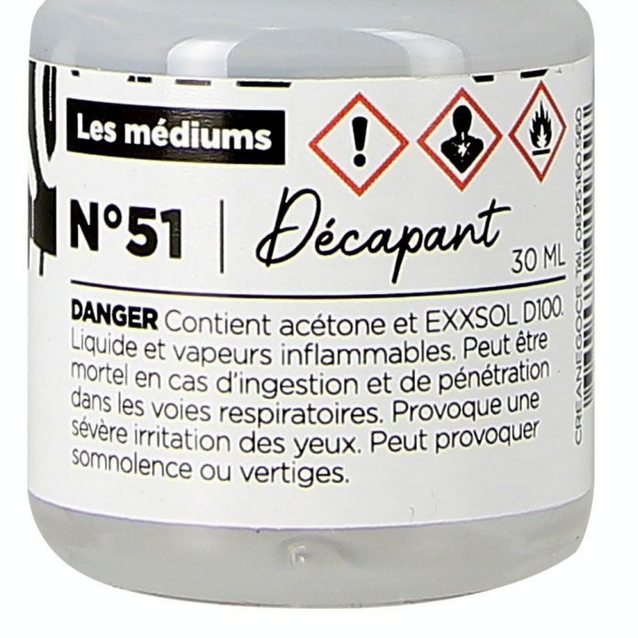 Préparateur de support n°51 peinture Custom Cuir 30 ml - Urbancust - Rougier et Plé