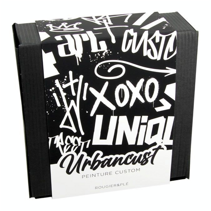 Peinture Custom Cuir Kit Expert 10 flacons - Urbancust - Rougier et Plé