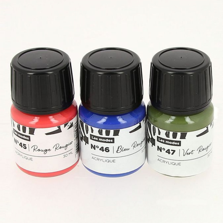 Peinture Custom Cuir 30 ml Couleurs modes - Urbancust - Rougier et Plé