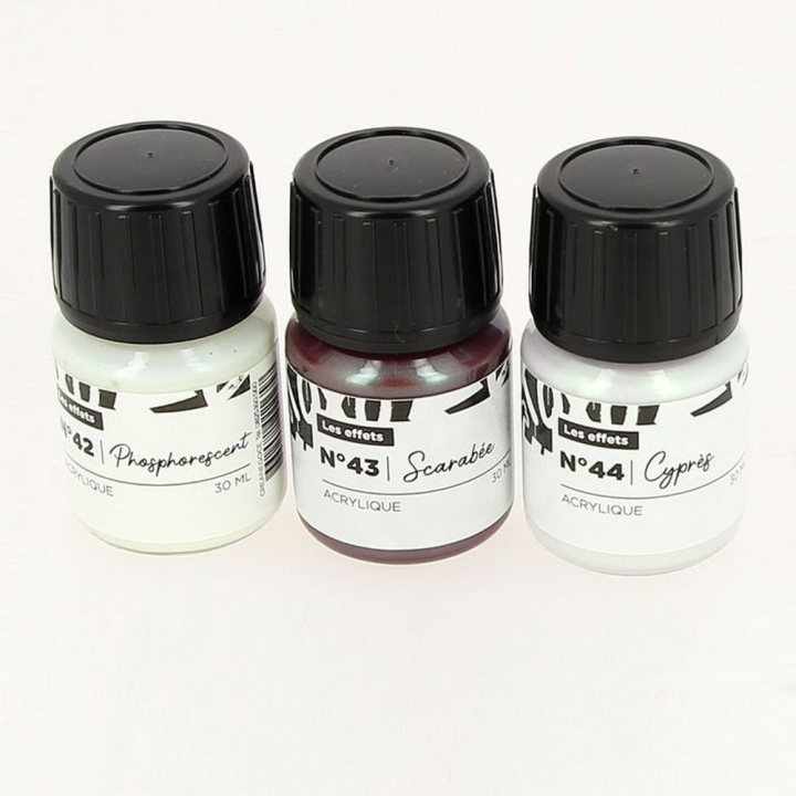 Peinture Custom Cuir 30 ml Couleurs effets - Urbancust - Rougier et Plé