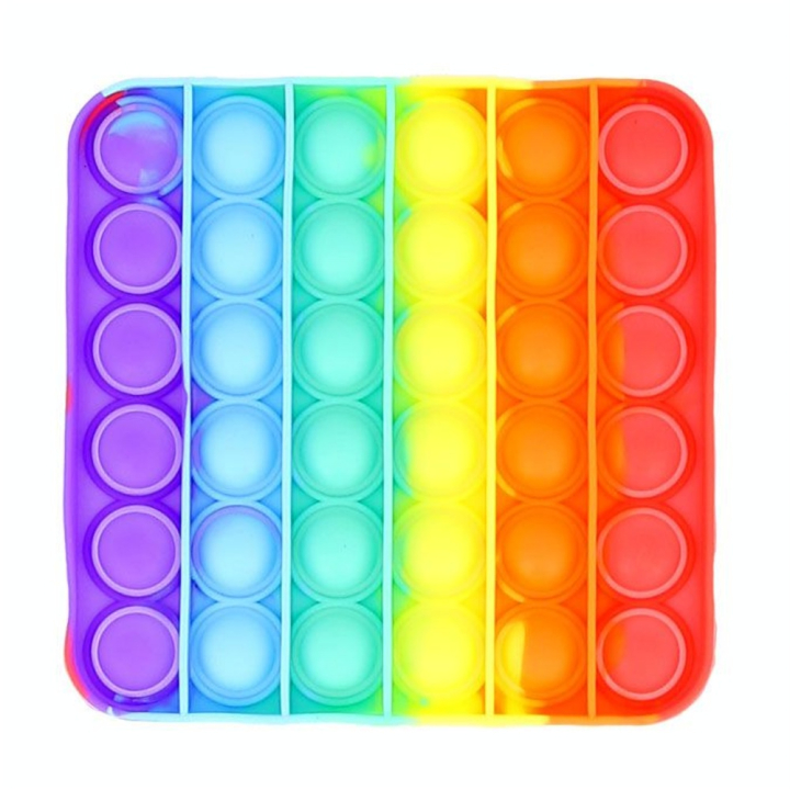 Jouet Pop it spécial anti-stress Carré 12 cm - Divers - Rougier et Plé