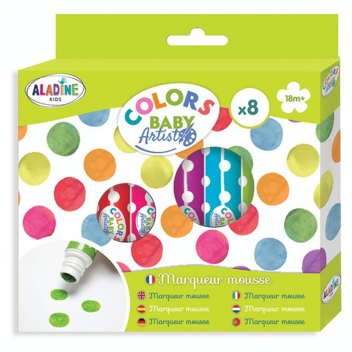 Feutre Colors Baby Artist 8 pcs - Aladine - Rougier et Plé