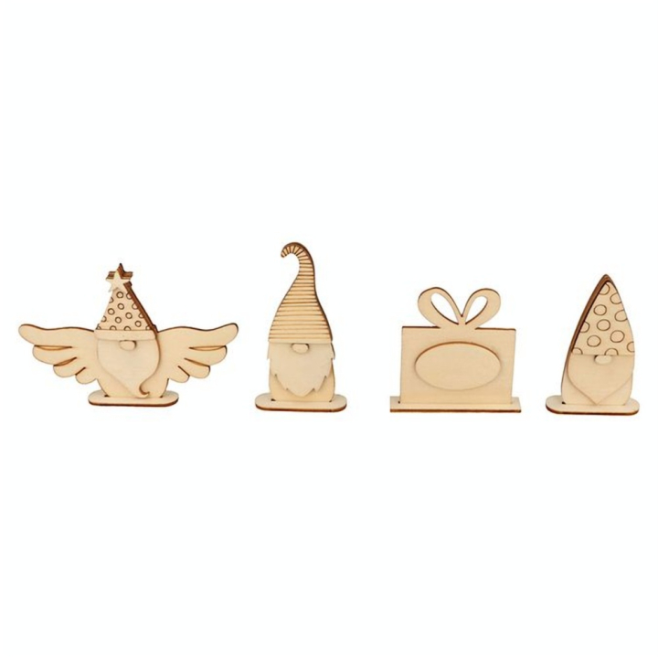 Silhouette à monter Imagine Christmas 4 pcs - Artemio - Rougier et Plé