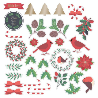 Découpe en papier Merry Christmas - Artemio - Rougier et Plé