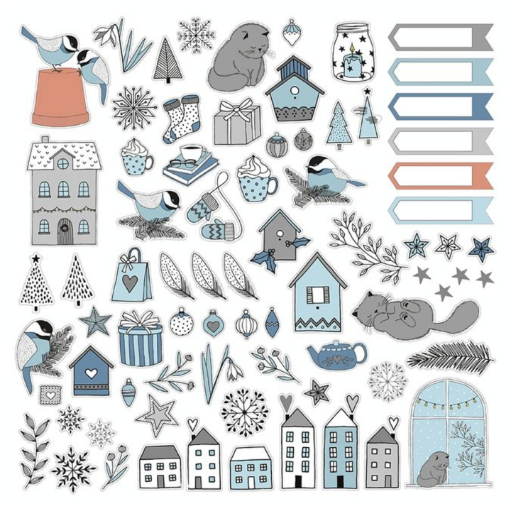 Découpe en papier Cosy Christmas - Artemio - Rougier et Plé