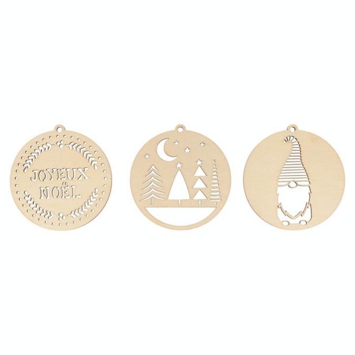 Silhouette médaillon Imagine Christmas 3 pcs - Artemio - Rougier et Plé