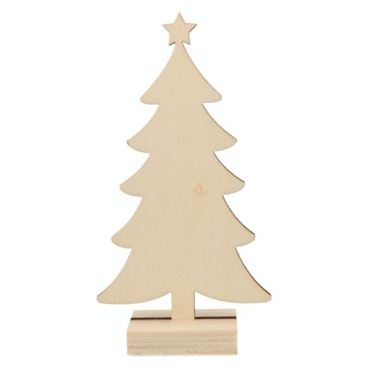 Sapin en bois à poser 3 pcs - Artemio - Rougier et Plé