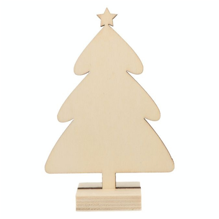 Sapin en bois à poser 3 pcs - Artemio - Rougier et Plé