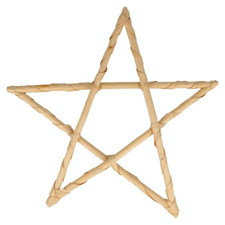 Étoile en osier 20 cm - Artemio - Rougier et Plé