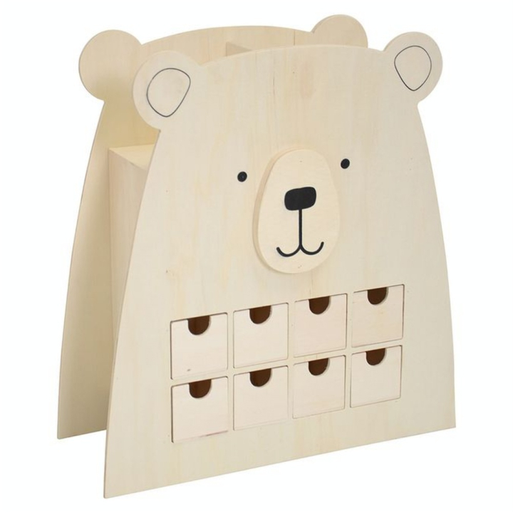 Meuble en bois Ours 35,5 x 33 x 13,5 cm - Artemio - Rougier et Plé