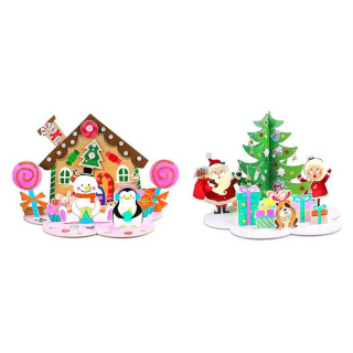 Scènes de Noël à monter et décorer 152 accessoires - CTOP - Rougier et Plé