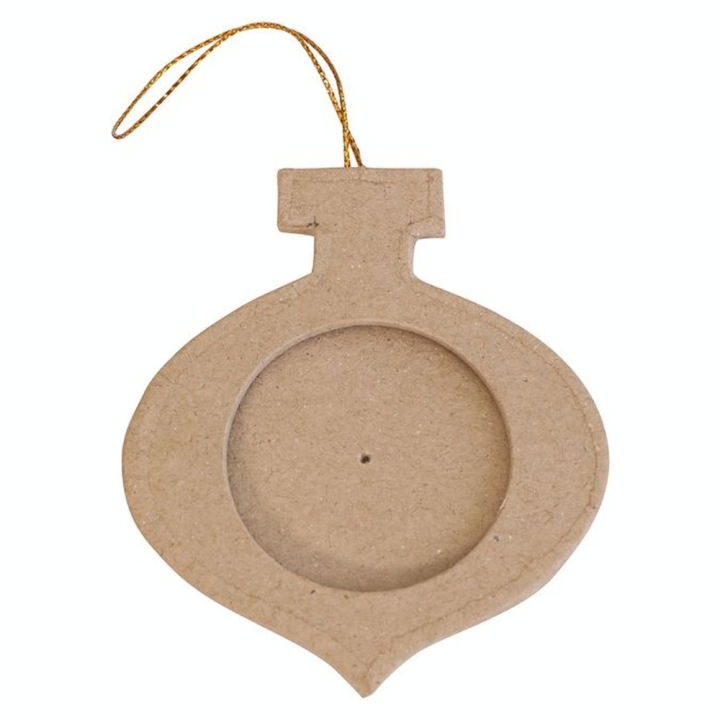 Cadre boule étirée de Noël à suspendre 9 cm - Décopatch - Rougier et Plé