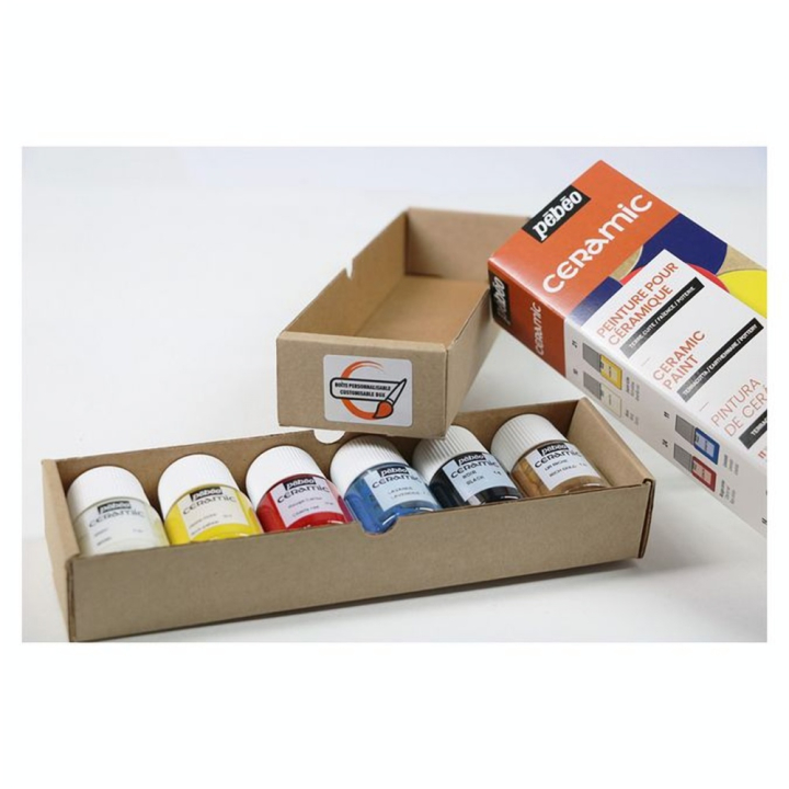 Peinture Ceramic set Initiation 6 x 20 ml - Pébéo - Rougier et Plé