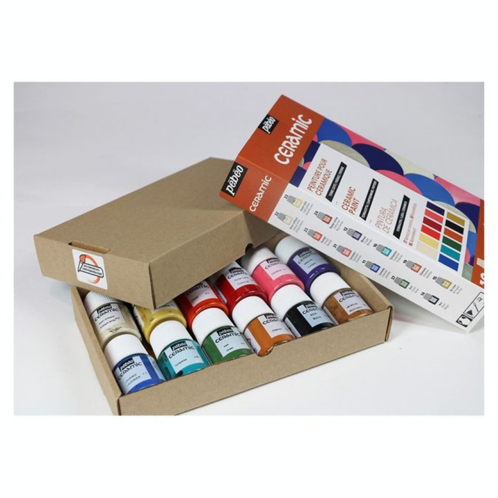 Peinture Ceramic set Exploration 12 x 20 ml - Pébéo - Rougier et Plé