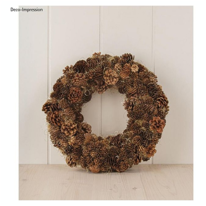 Couronne en paille soudée Ø 30 cm - Rayher - Rougier et Plé