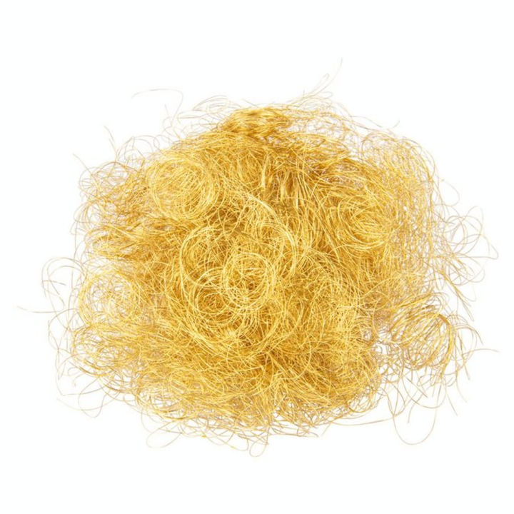 Cheveux artificiels brillants Doré 17 g - Rayher - Rougier et Plé