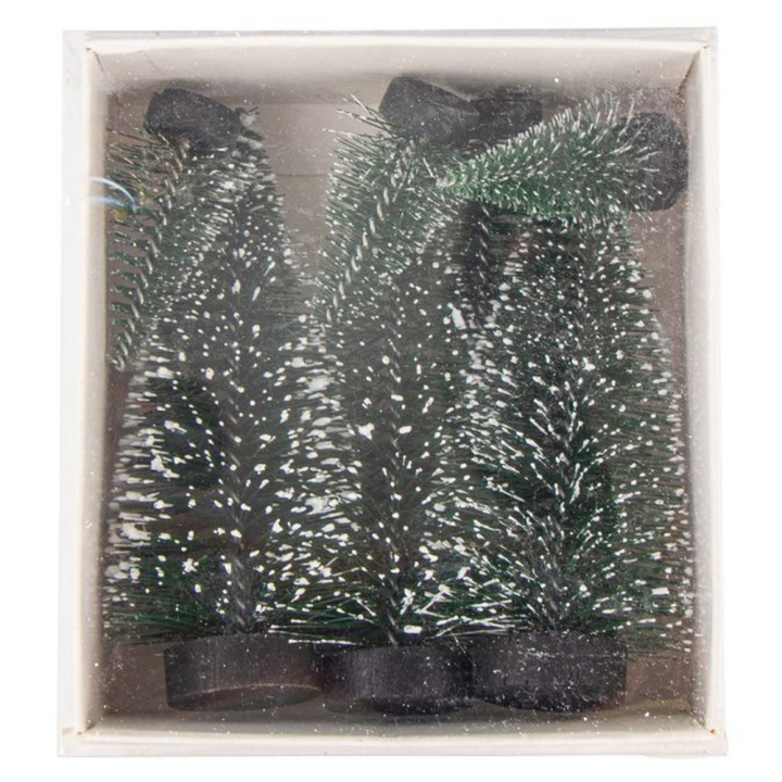 Décoration Sapin enneigé 7 pcs - Rayher - Rougier et Plé