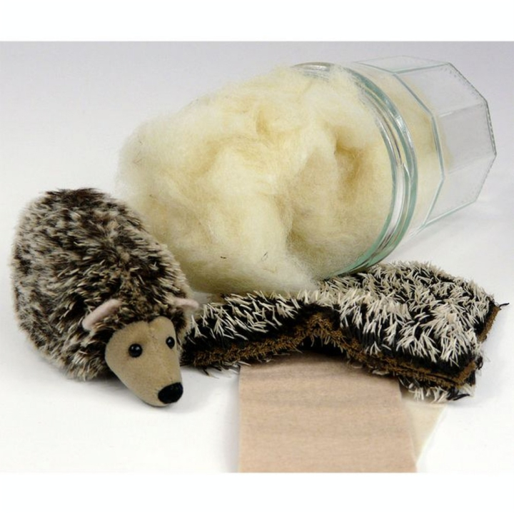 Kit de fabrication Hérisson en peluche Grignote 9 cm - Les Ours de Cyriaque - Rougier et Plé