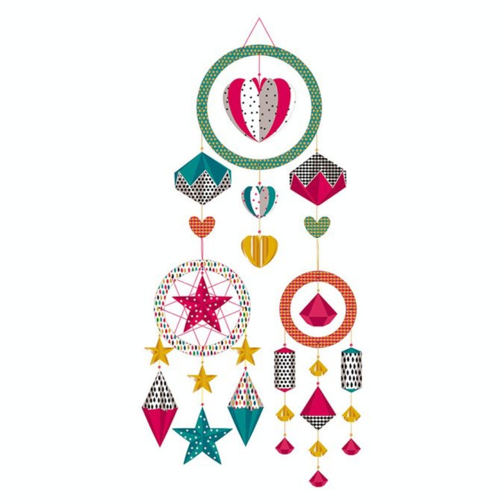 Kit créatif Origami Attrape-rêves - Janod - Rougier et Plé