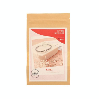 Kit bijou Bracelet argenté - la cabane à perles - Rougier et Plé