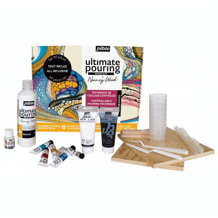 Peinture Ultimate Pouring Set d'équipement - Pébéo - Rougier et Plé