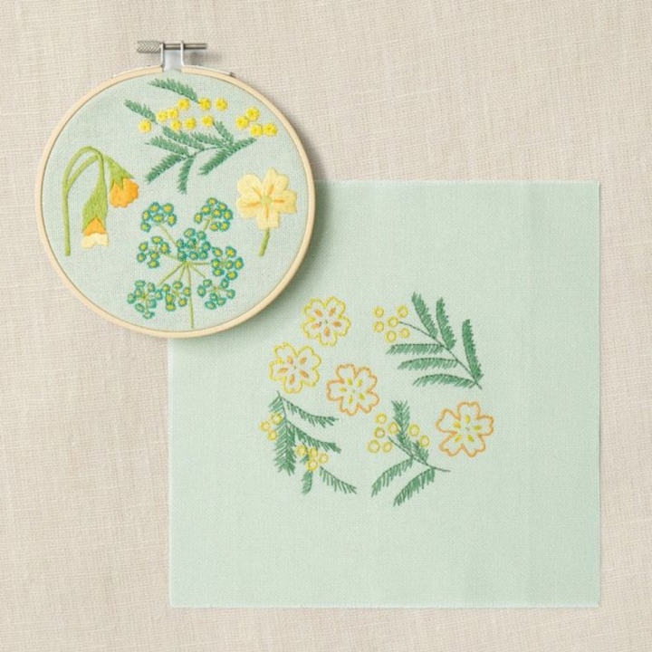 Kit broderie point de croix Sous-bois enchanté - DMC - Rougier et Plé