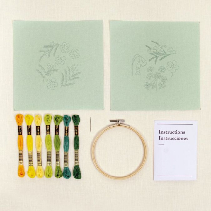 Kit broderie point de croix Sous-bois enchanté - DMC - Rougier et Plé