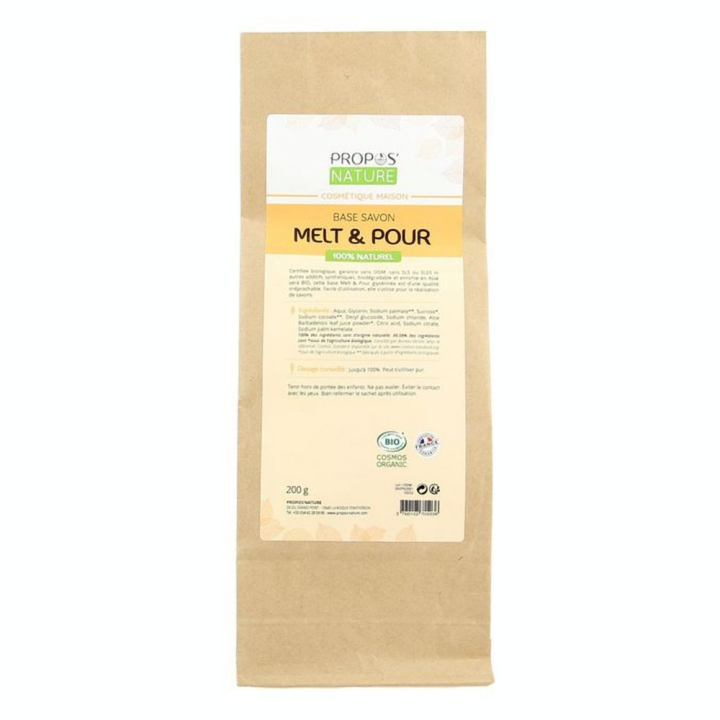 Savon Melt&Pour Bio 200 g - Joli'Essence - Rougier et Plé