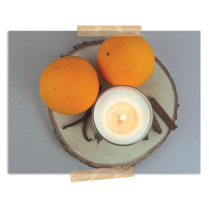 Coffret création maison Bougie orange, cannelle & vanille - Joli'Essence - Rougier et Plé