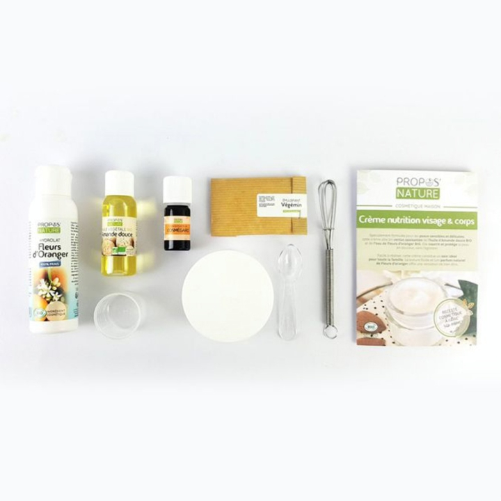 Coffret cosmétique maison Crème nutrition visage et corps - Joli'Essence - Rougier et Plé
