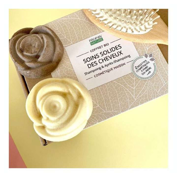 Coffret cosmétique maison Soins solides des cheveux - Joli'Essence - Rougier et Plé
