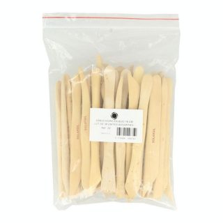 Ébauchoirs en buis 15 cm 38 pcs - Solargil - Rougier et Plé