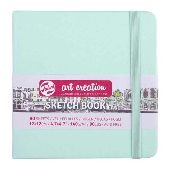 Carnet de croquis Menthe fraîche 140 g/m² 80 feuilles - Talens Art Creation - Rougier et Plé