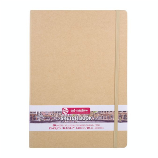 Carnet de croquis Sahara 140 g/m² 80 feuilles - Talens Art Creation - Rougier et Plé