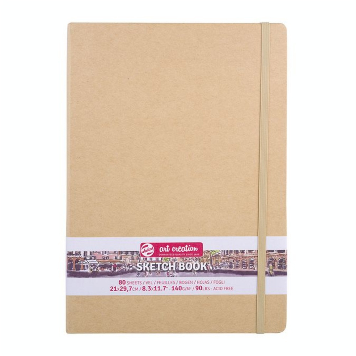 Carnet de croquis Sahara 140 g/m² 80 feuilles - Talens Art Creation - Rougier et Plé