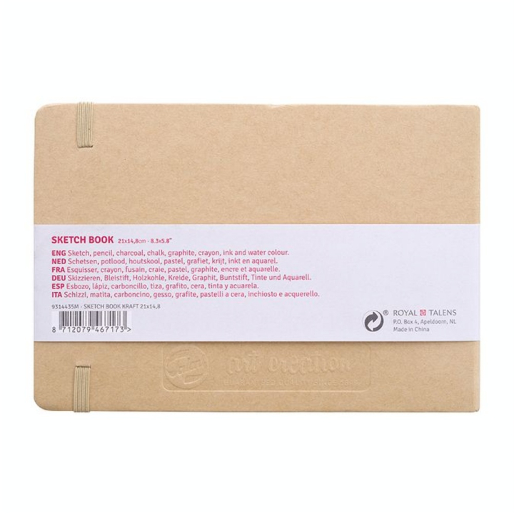 Carnet de croquis Sahara 140 g/m² 80 feuilles - Talens Art Creation - Rougier et Plé