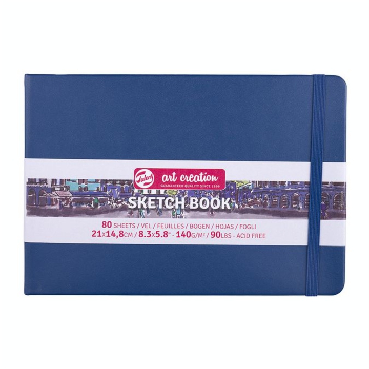 Carnet de croquis Bleu marine 140 g/m² 80 feuilles - Talens Art Creation - Rougier et Plé