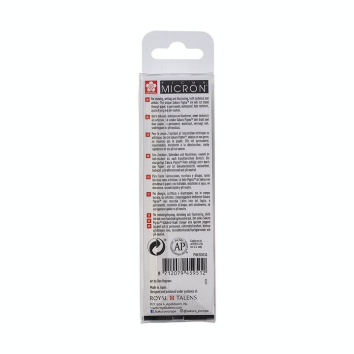 Feutre Pigma Micron Assortiment Large 3 pcs - Sakura - Rougier et Plé