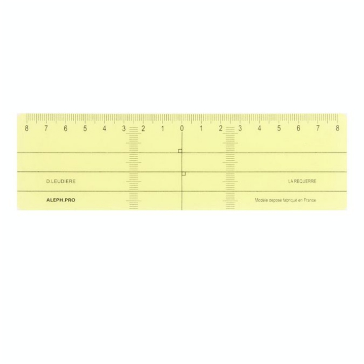 Réquerre souple jaune 17 cm - Wonday - Rougier et Plé