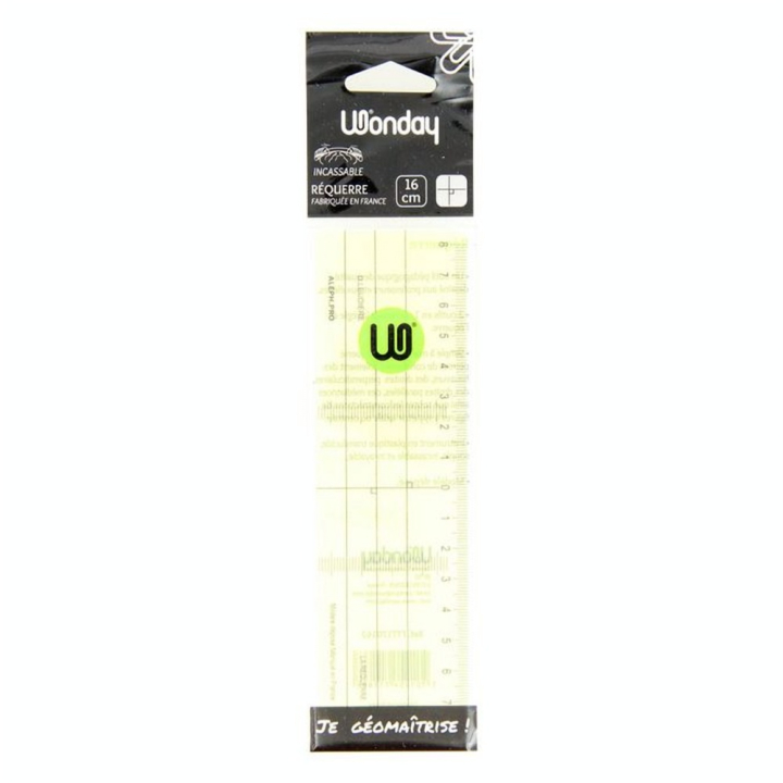 Réquerre souple jaune 17 cm - Wonday - Rougier et Plé