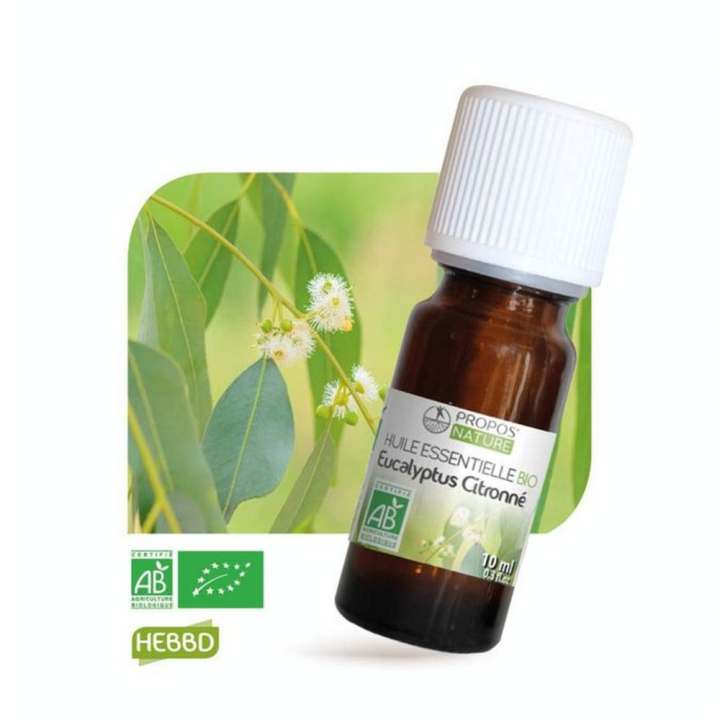 Huile essentielle Eucalyptus citronné BIO AB 10 ml - Joli'Essence - Rougier et Plé