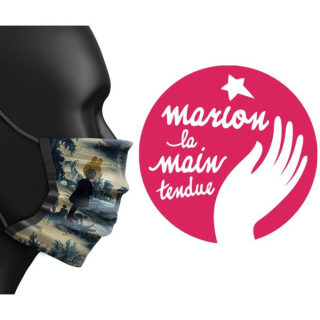 Masque Collection n°2 Marie-Agnès Gillot pour Marion la Main Tendue - Mask of Art - Rougier et Plé
